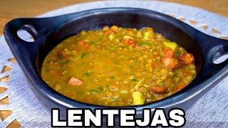 Como cocinar LENTEJAS de manera fácil y con un sabor especialrecetas para toda ocasión [upl. by Llenyr]