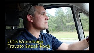 2018 Winnebago Travato Walkthrough Sneak Peek [upl. by Elleon692]