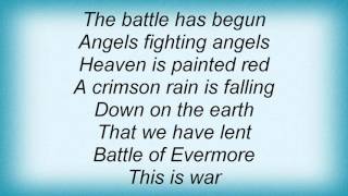 Morgana Lefay  Battle Of Evermore Lyrics [upl. by Vikky759]