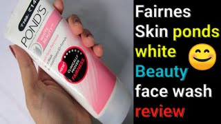 Ponds white Beauty Face wash Review in Hindi [upl. by Naik]