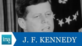 Discours de Kennedy John Fitzgerald Kennedy à son retour dEurope en 1961  Archive INA [upl. by Bard]