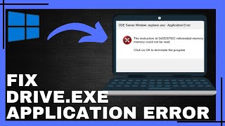 How To Fix DDE Server Window Onedrive exe Application Error In Windows 1011  Simple Guide [upl. by Rakia179]