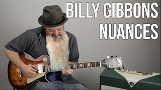 Blues Rock Lead Guitar Nuances of Billy Gibbons From ZZ Top [upl. by Mazman955]