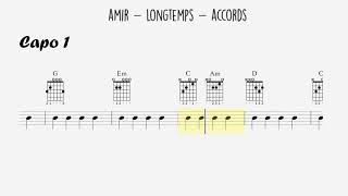 Amir  Longtemps accords [upl. by Tybi499]