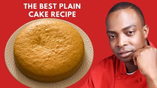 The Best Plain Cake Recipe [upl. by Fasa]