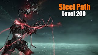 Warframe Steel Path Solo Survival 1h  Ivara Prime amp AMPREX [upl. by Aznarepse]