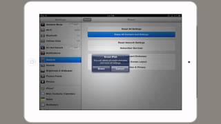 How to Erase All Contacts amp Settings for iPad  Tech Yeah [upl. by Airan]