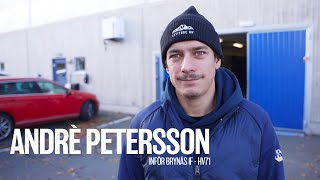 André Petersson inför Brynäs IF  HV71 [upl. by Ellenrad]