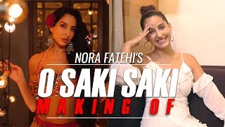 Nora Fatehi EXCLUSIVE amp UNPLUGGED  O Saki Saki Making Of [upl. by Daus]