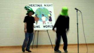 Heritage Night 2011  Medlock Bridge Elementary School  Ireland [upl. by Idnarb]