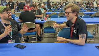 Gencon Interview with Tyler Parrott [upl. by Jacey]