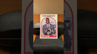 THIS CARD MADE THE NEWS 198990 Hoops 138 David Robinson Rookie [upl. by Annais]