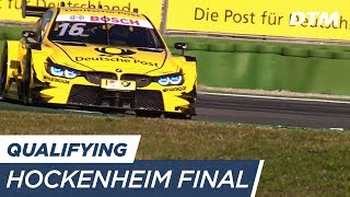 Qualifying 1 Top 3 amp Results  DTM Hockenheim Final 2017 [upl. by Ume]