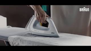 BRAUN CARESTYLE 7  Stoomgenerator  iCaretechnologie  Productvideo Vandenborrebe [upl. by Urbano]