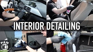 HOW TO CLEAN AND DETAIL A CAR INTERIOR [upl. by Nnylakcaj]