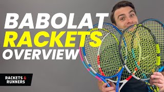 Babolat Rackets Overview ft Pure Drive Pure Aero amp Pure Strike  Rackets amp Runners [upl. by Florella]