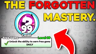 The FORGOTTEN Mastery That Gives FREE Gems Pet Sim 99 [upl. by Tymothy]