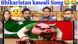 Bhikaristan kawali Song😂😂 I Filixx Shorts Pakistani Reaction [upl. by Nnylcaj]