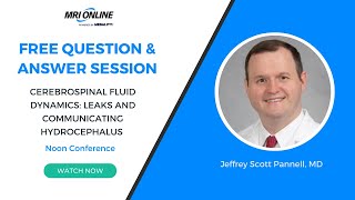 Cerebrospinal Fluid Dynamics Leaks and Communicating Hydrocephalus with Dr Jeffrey Scott Pannell [upl. by Killen]