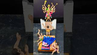 Durga Idol Theme Justice for Abhaya  Complete Sculpting amp Coloring Process [upl. by Anastassia324]