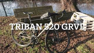 Triban RC 520 Gravelbike after 5000 Km accessory list in the description [upl. by Nirtiak130]