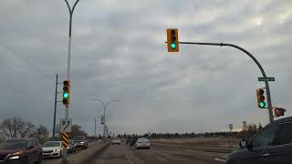 Driving Diary  23 December 2023  Two  Saskatoon SK Canada  Walmart Supercentre to 7th Street [upl. by Nnaharas84]