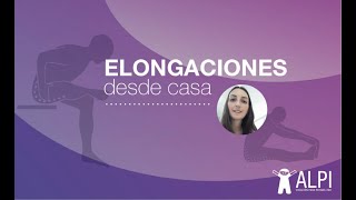 Elongaciones desde casa [upl. by Grosberg]