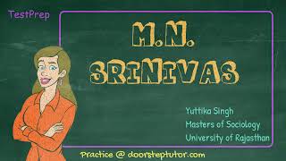 MN Srinivas Biography Books Contribution Secularization  Sociology [upl. by Mattah899]