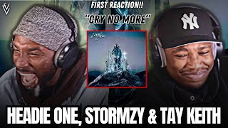 Headie One Stormzy amp Tay Keith  Cry No More  FIRST REACTION [upl. by Haimrej]