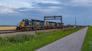 Northwest Ohio trains Spring 2024 [upl. by Poliard]