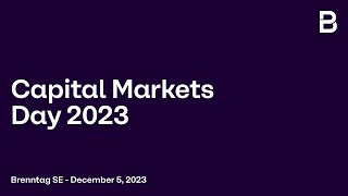 Brenntag SE Capital Markets Day 2023 [upl. by Ibby]