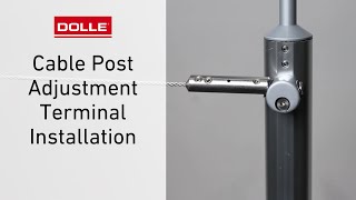 PA26 Cable Post Adjustment Terminal Installation Instructions [upl. by Angelita214]