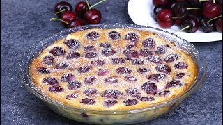 Easy Cherry Clafoutis [upl. by Toma]