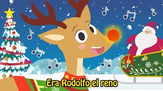 KARAOKE 🦌🎅 El Reno Rodolfo  Canción popular navideña  Villancico [upl. by Ahc]