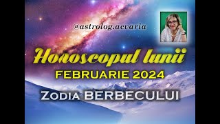 BERBEC ♈Alta viziune⭐Horoscopul lunii FEBRUARIE 2024 [upl. by Eimak]