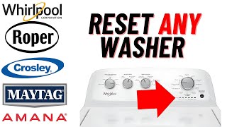 How do I reset my washing machine motherboard [upl. by Even]