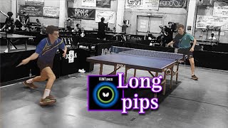 Choppers nightmare regular topspin looper  tournament match [upl. by Euqinehs]