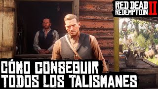 ✔ Red Dead Redemption 2  Cómo conseguir todos los talismanes [upl. by Eckblad]