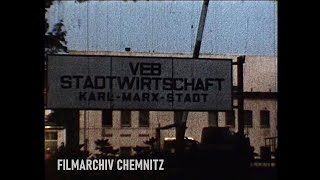 VEB Stadtwirtschaft KarlMarxStadt im Jahr 1982 mit OTon von Addi Jacobi [upl. by Cottle]