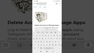 Как полностью удалить аккаунт в Телеграмме со смартфона [upl. by Mel]