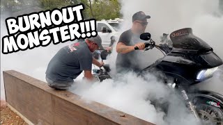 This Is How You Do Motorcycle Burnouts  INSANE Competition [upl. by Thant]