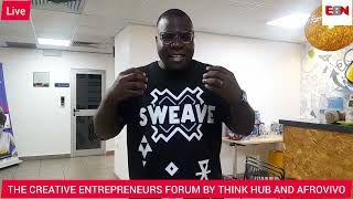 THINK HUB AND AFROVIVO ORGANIZES THE CREATIVE ENTREPRENEURS FORUM IN ACCRA [upl. by True647]