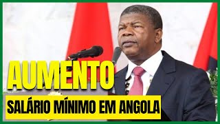 AUMENTO DO SALÁRIO MÍNIMO EM ANGOLA [upl. by Kylstra]