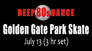 Golden Gate Park Skate DJ Set July 13 Denon Prime Go Mackie Thrash 212 Go [upl. by Airenahs104]