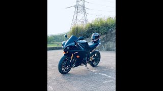 R1 Z900 RAIN RIDE OINA TAGAREY CHUMNA SUM RIDE THOKLAKPABU [upl. by Yorled]