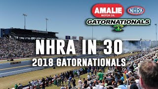 NHRA in 30 2018 Gatornationals [upl. by Longawa8]