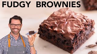 The BEST Fudgy Brownie Recipe [upl. by Beverie]