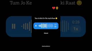 Tum jo Keh do toh aaj ki😔Tere Bina Zindagi Se Koi Shikwa To Nahin😔Lata M😔Kishore K song by Jhilmil [upl. by Ole]