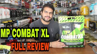 MP Combat Xl Mass Gainer  Full Review  Musclepharm Combat XL  High Protein High Carb Gainer [upl. by Nivak]