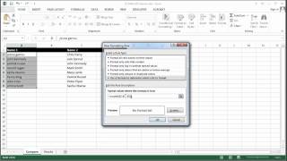 How to Use Excel to Match Up Two Different Columns  Using Excel amp Spreadsheets [upl. by Onaireves]